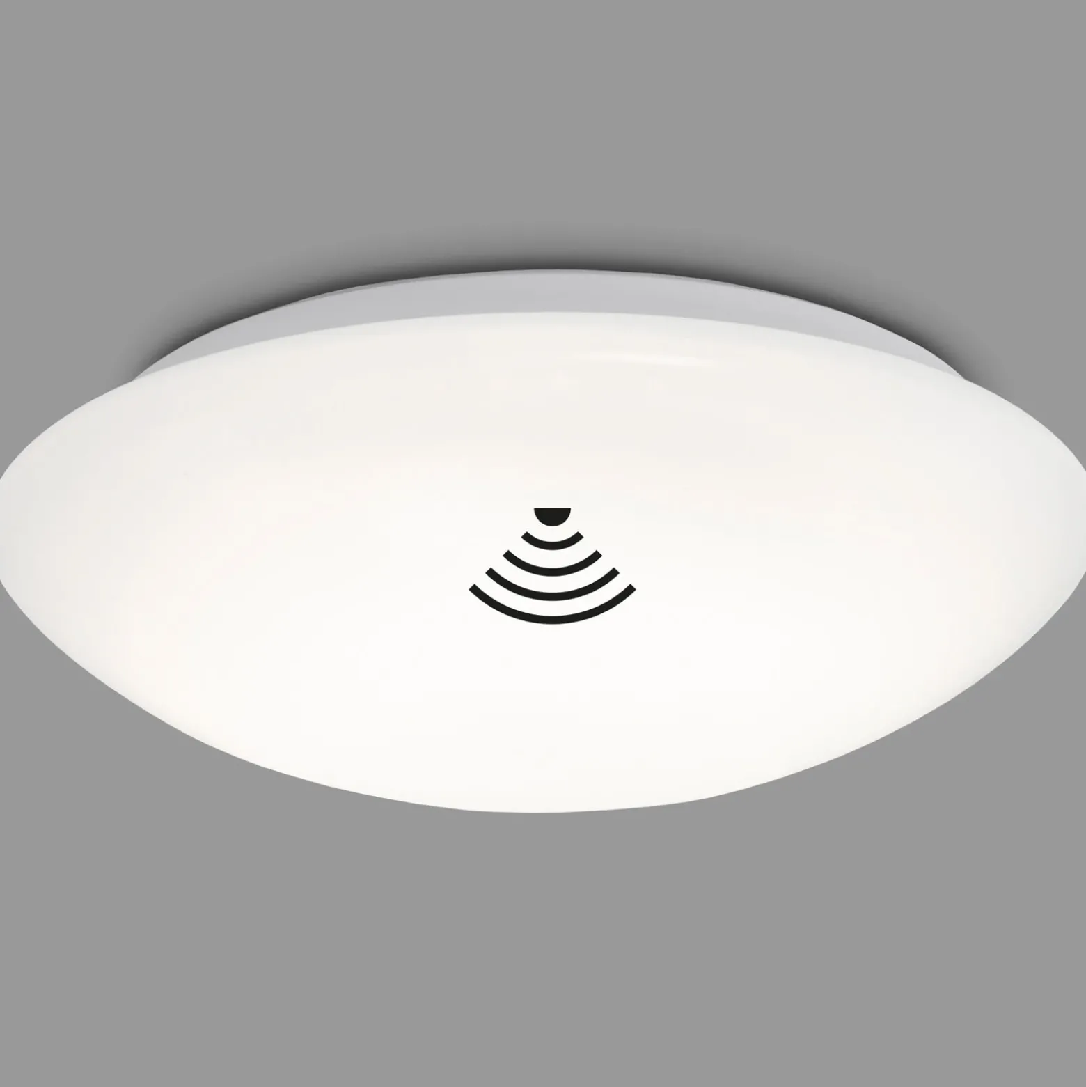 Lámpara de techo LED con sensor Elipso IP44 4.000K Ø28cm