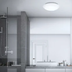 Lámpara de techo LED con sensor Elipso IP44 4.000K Ø38cm