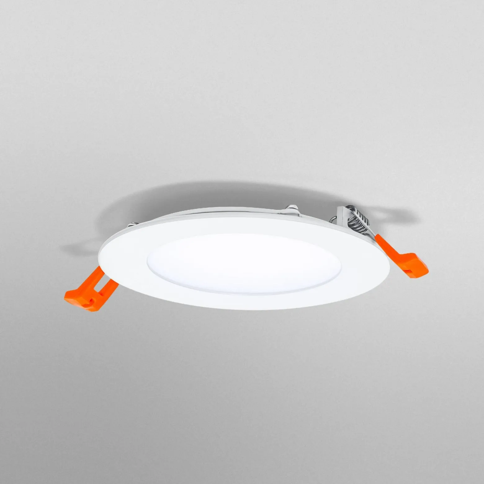 Lámpara de techo LED empotrable en OSRAM SLIM, Ø 12 cm, 6500 K, blanco