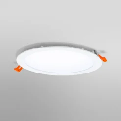 Lámpara de techo LED empotrable OSRAM SLIM, Ø 23 cm, 6500 K, blanco