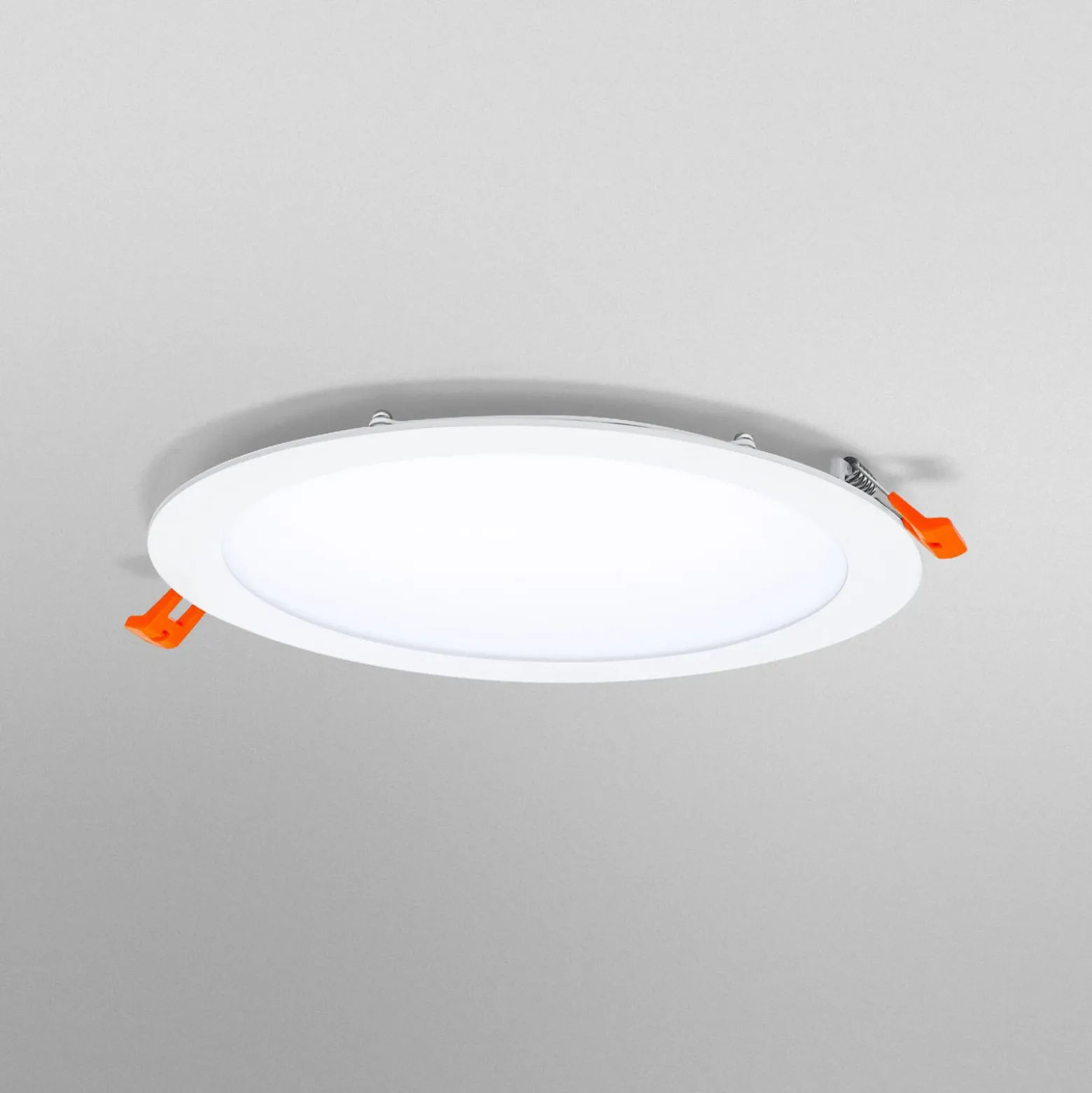 Lámpara de techo LED empotrable OSRAM SLIM, Ø 23 cm, 6500 K, blanco