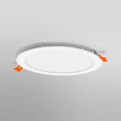 Lámpara de techo LED empotrable OSRAM SLIM, Ø 23 cm, 6500 K, blanco