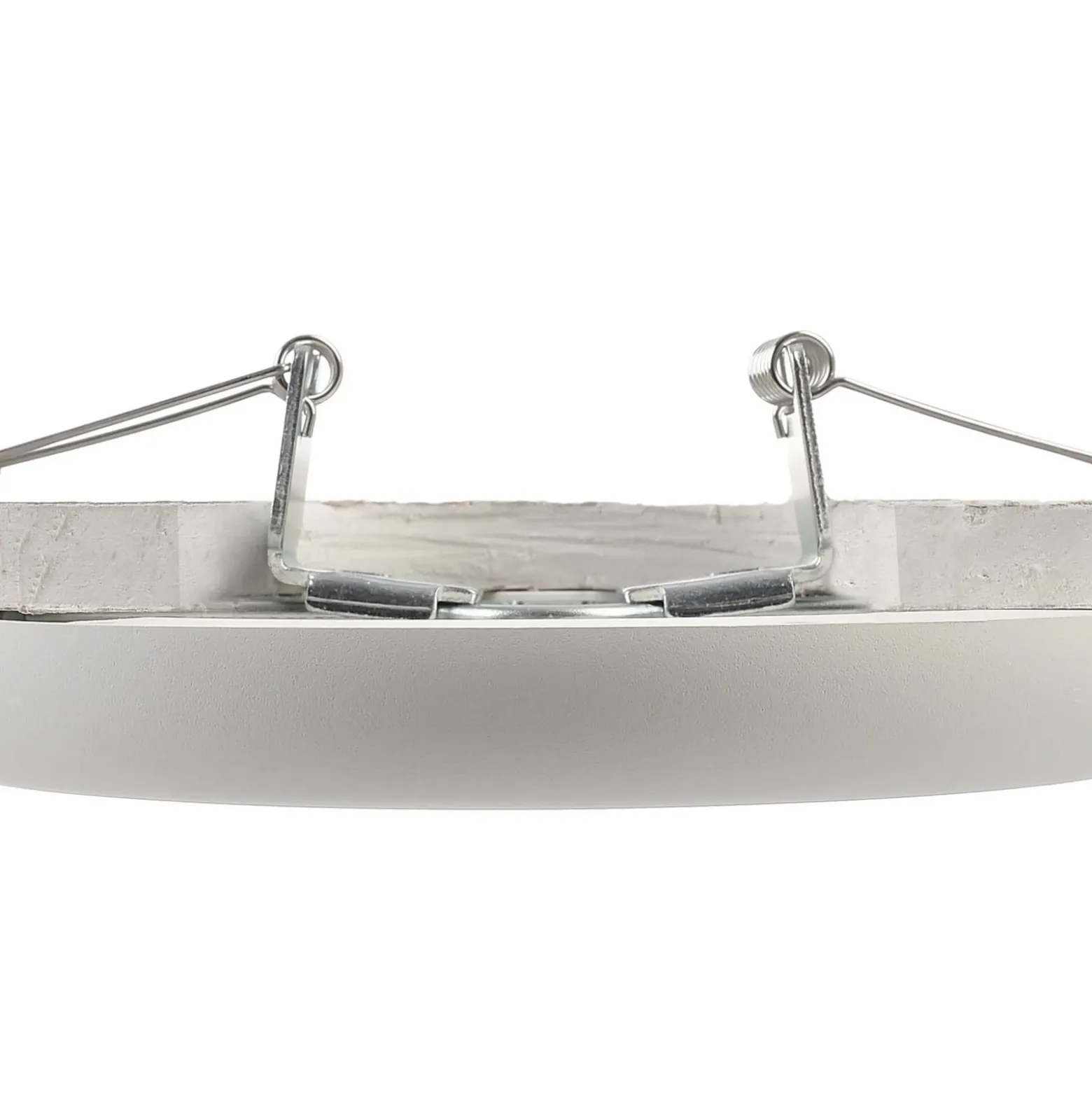 Lámpara de techo LED empotrable Zaurak, blanca, redonda, Ø 22 cm