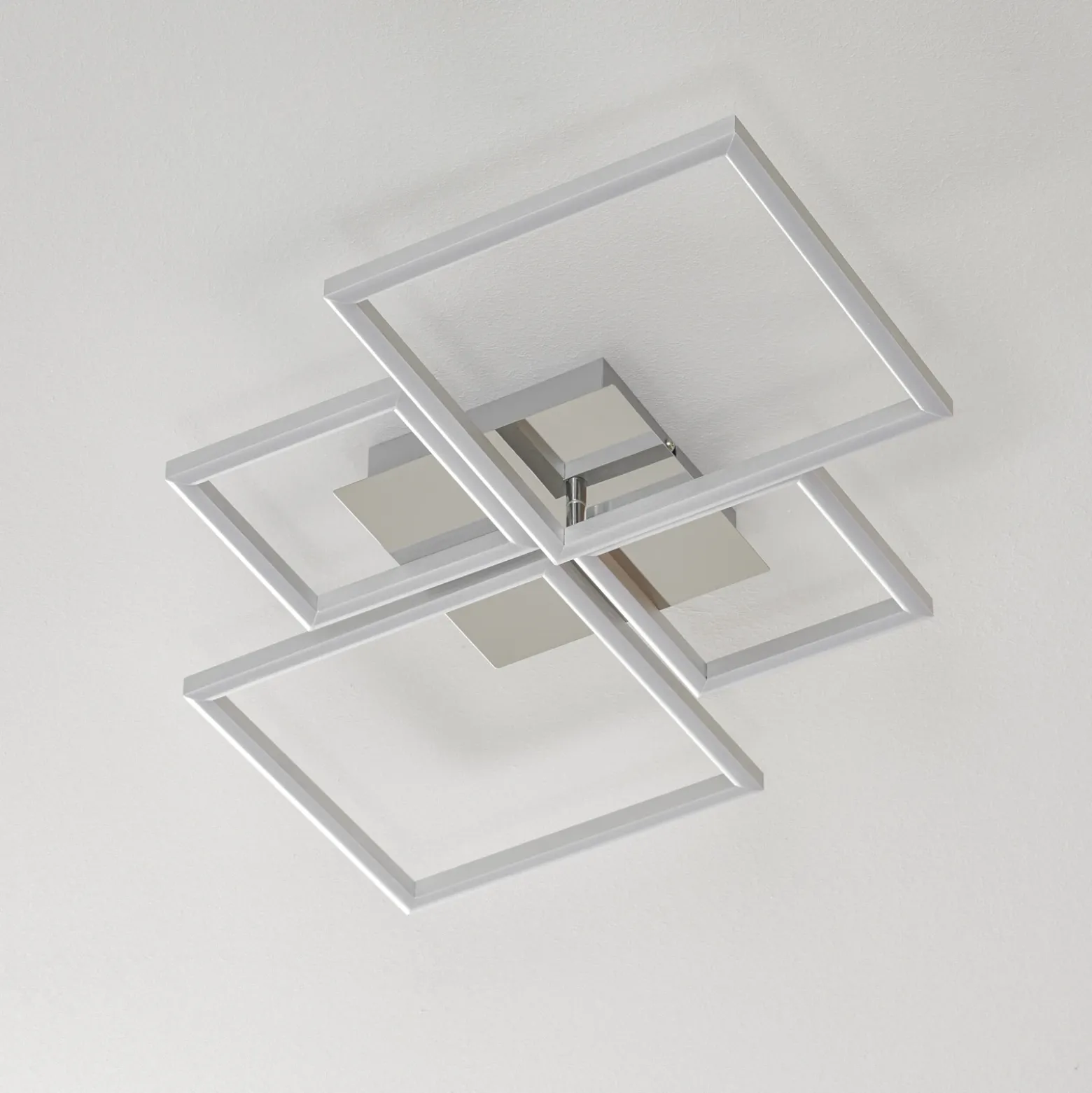 Lámpara de techo LED Frame, atenuable mediante interruptor de pared