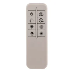 Lámpara de techo LED Frame, control remoto, negro
