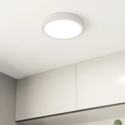 Lámpara de techo LED Fueva 5 IP44 3000K blanco Ø21cm