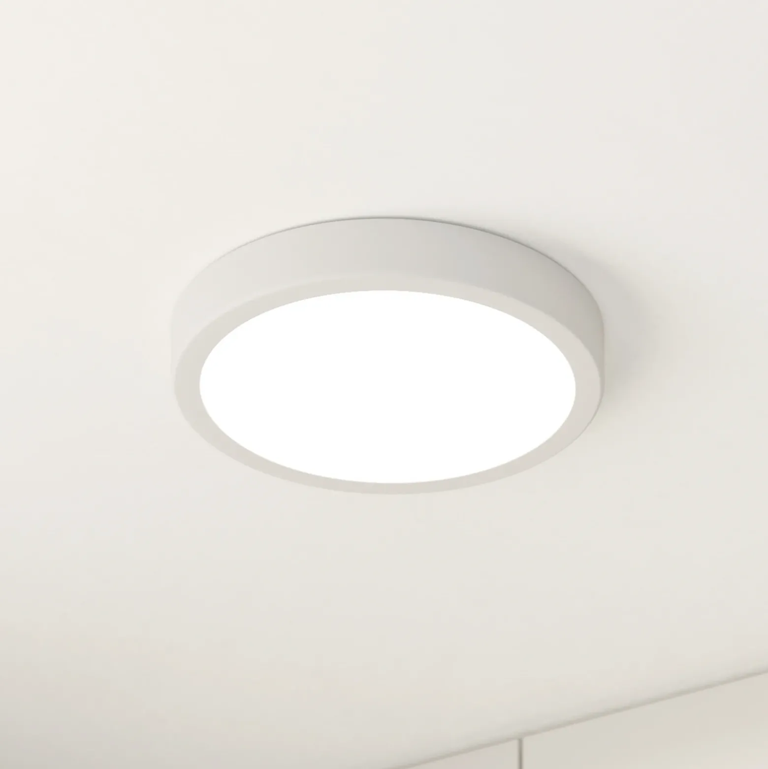 Lámpara de techo LED Fueva 5 IP44 3000K blanco Ø21cm