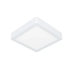 Lámpara de techo LED Fueva 5 IP44 3000K blanco 16x16cm