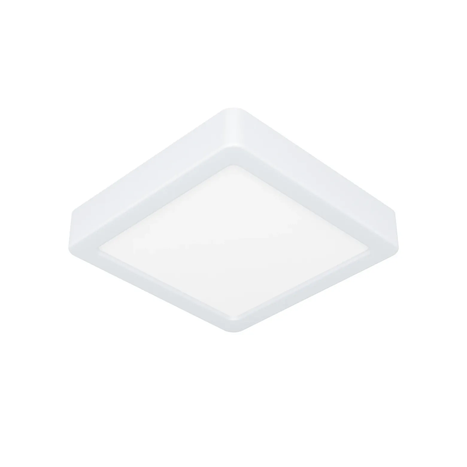 Lámpara de techo LED Fueva 5 IP44 3000K blanco 16x16cm