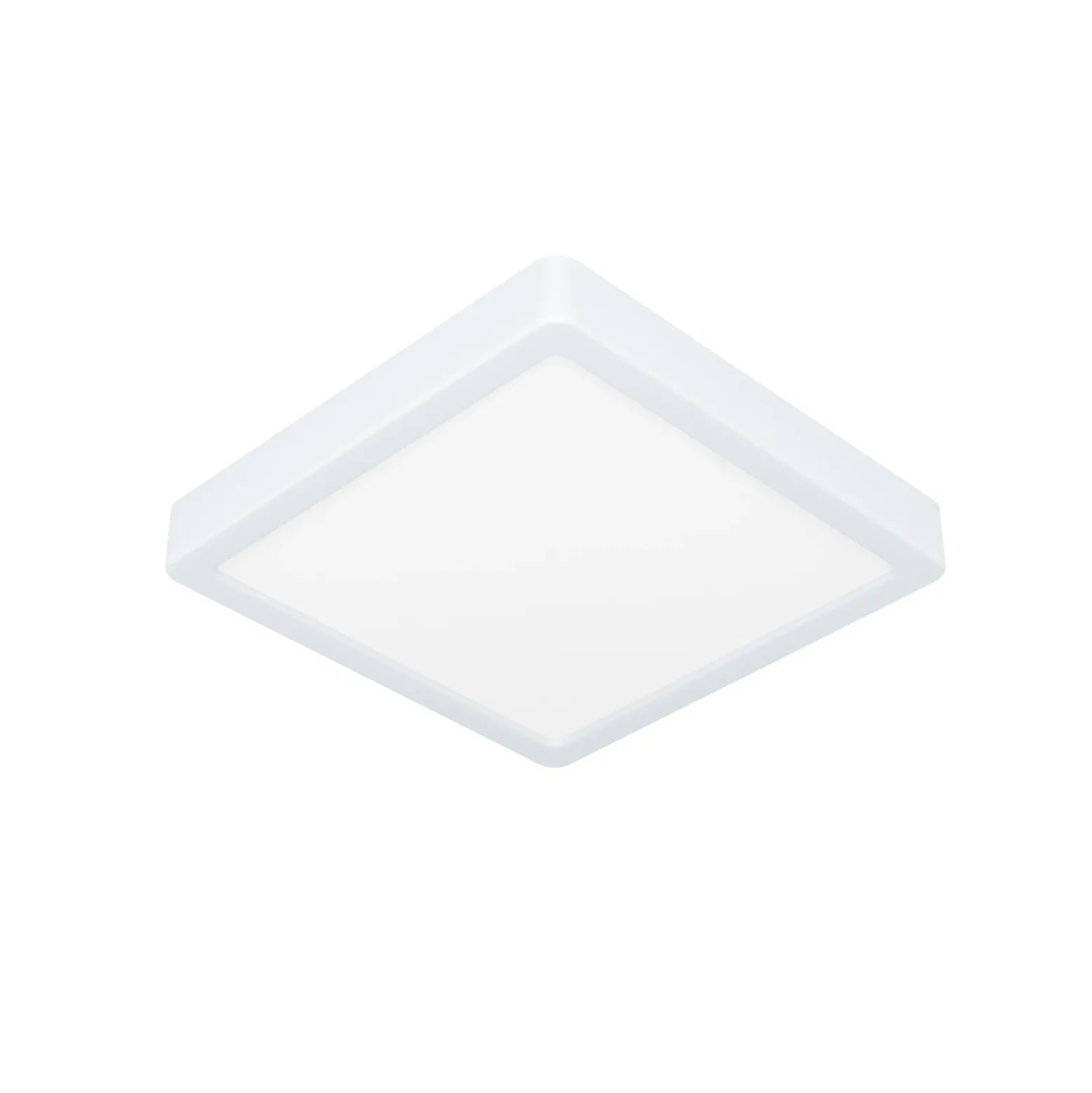 Lámpara de techo LED Fueva 5 IP44 3000K blanco 21x21cm
