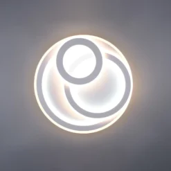 Lámpara de techo LED Mita con control remoto, CCT, redonda