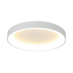 Lámpara de techo LED Niseko II, CCT, control remoto, Ø 50 cm, blanco