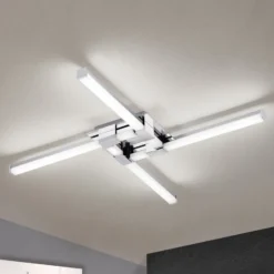 Lámpara de techo LED para baño Argo, 4 luces