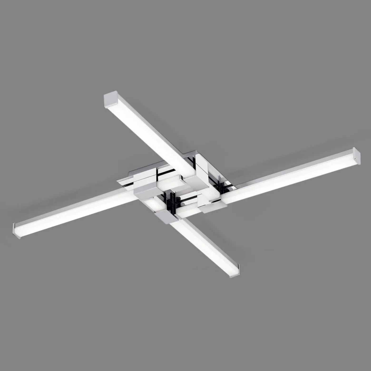 Lámpara de techo LED para baño Argo, 4 luces