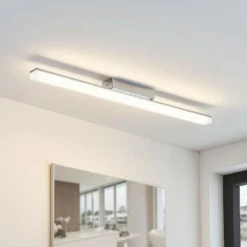 Lámpara de techo LED para baño Levke de Lindby, 75 cm, atenuable, IP44