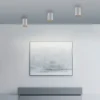 Lámpara de techo LED para baño PURE Point, blanca, Ø 6 cm, metal, IP44