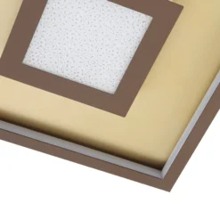 Lámpara de techo LED Pekela de Lindby, angular, 40 cm