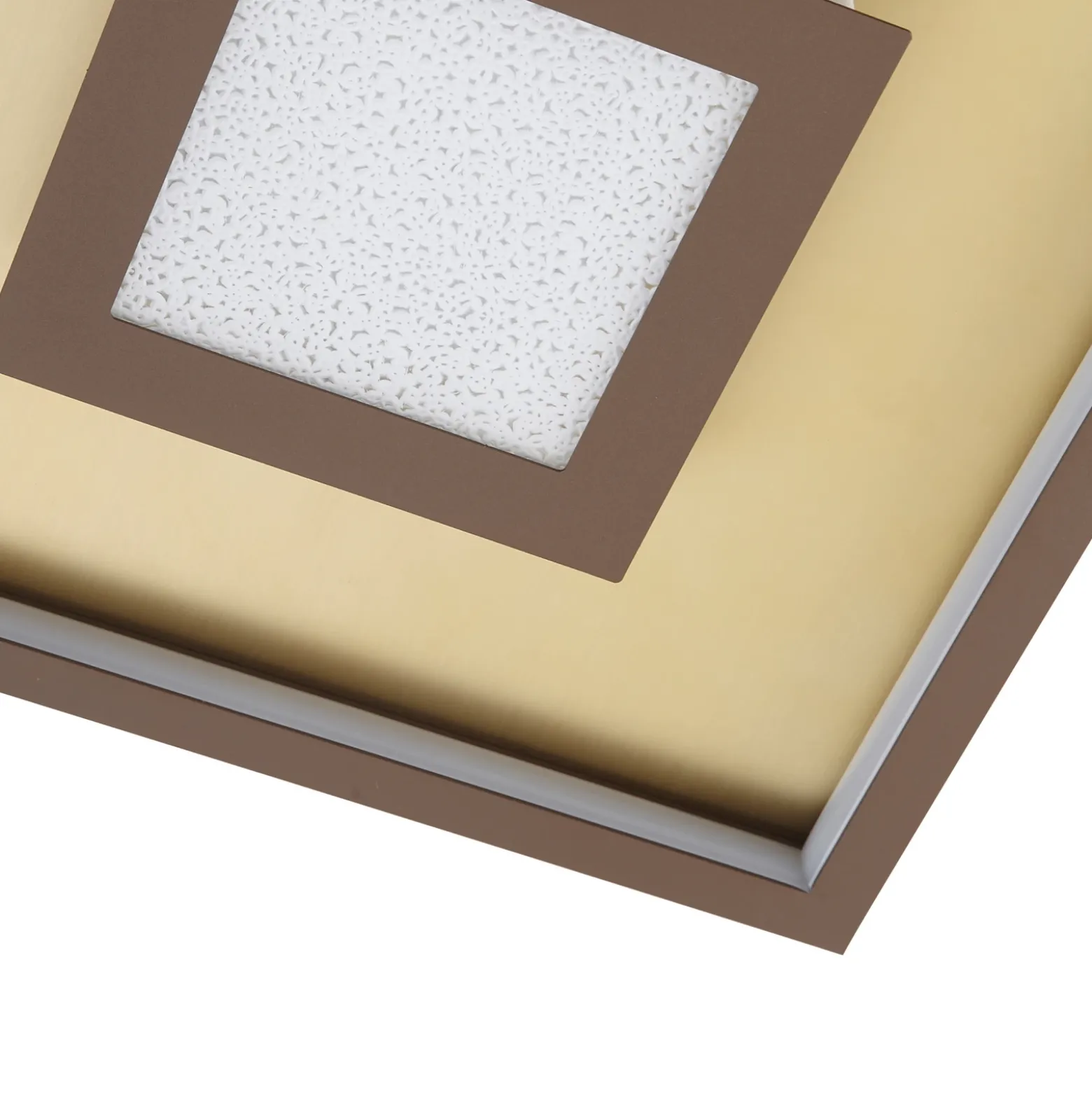 Lámpara de techo LED Pekela de Lindby, angular, 40 cm
