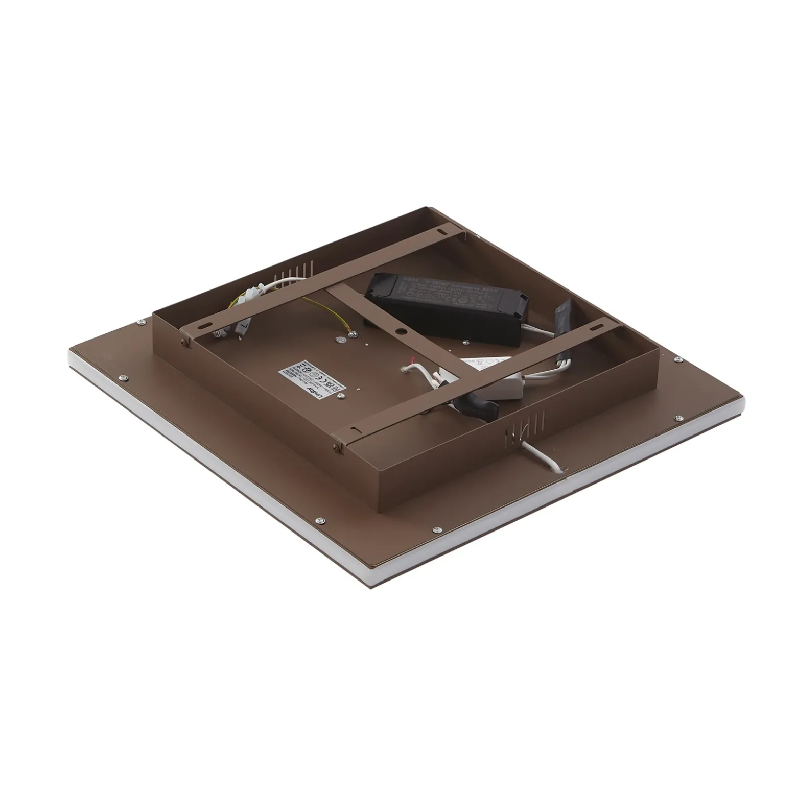 Lámpara de techo LED Pekela de Lindby, angular, 40 cm
