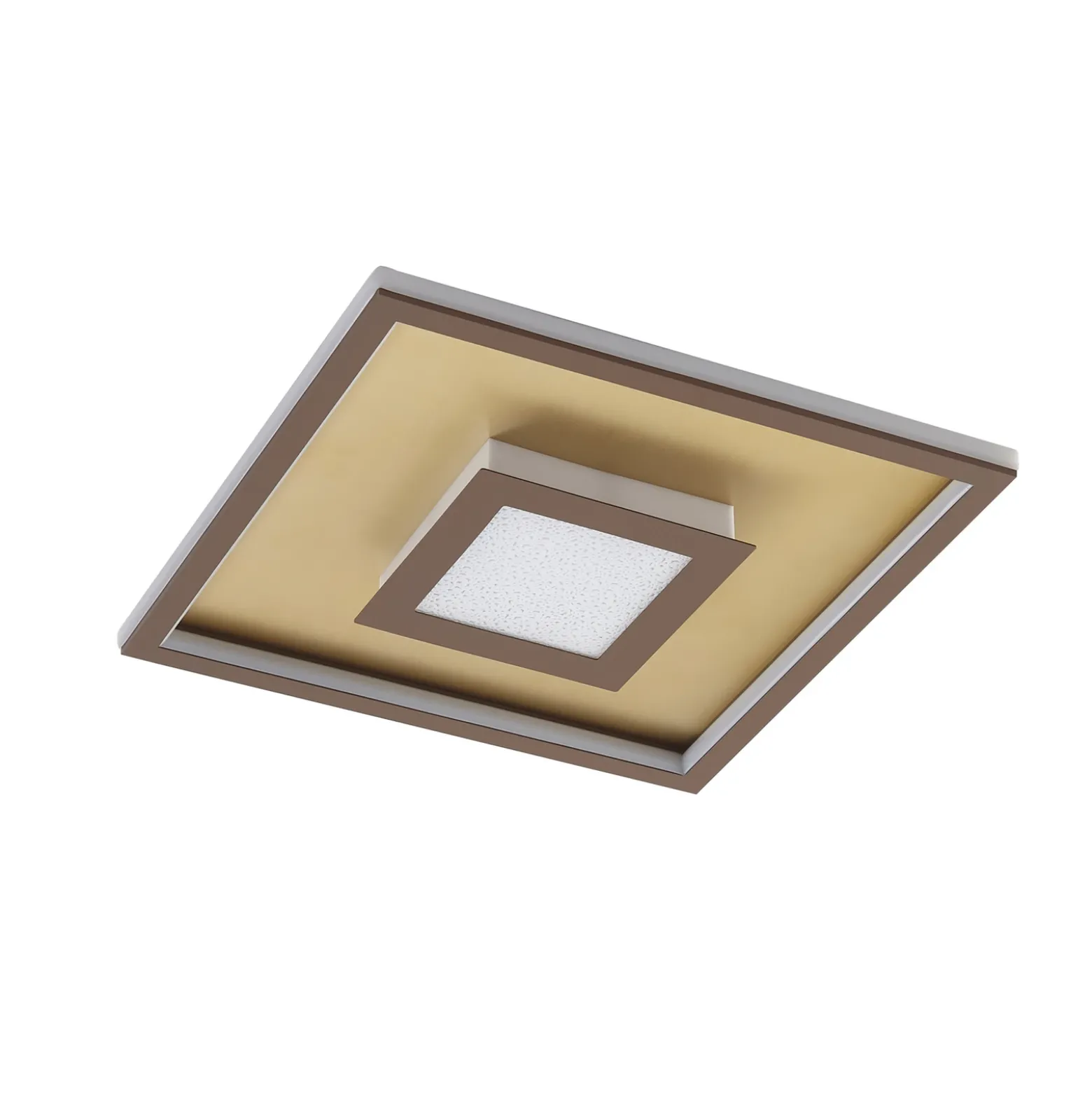 Lámpara de techo LED Pekela de Lindby, angular, 40 cm