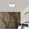 Lámpara de techo LED Reva Star 30 Square, blanca, plástico, acero