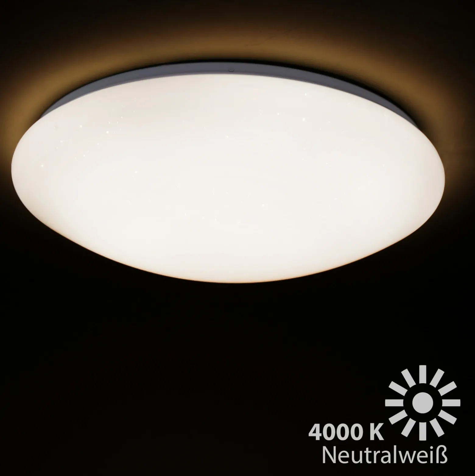 Lámpara de techo LED Viper, efecto de cielo estrellado, 49 cm