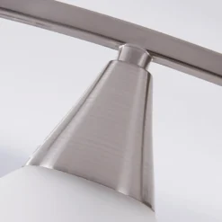 Lámpara de techo Lindby Della, níquel, Ø 58 cm, 3 luces, E14