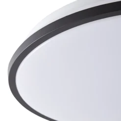 Lámpara de techo Lindby Smart Swaran LED, Ø39,5cm, RGB, CCT, Tuya