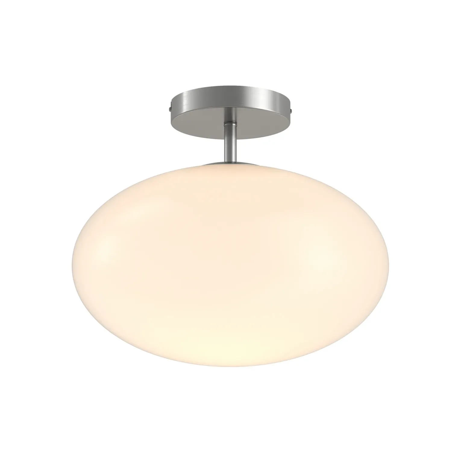 Lámpara de techo Lindby Sonika, Ø 40 cm, color níquel, cristal, E27
