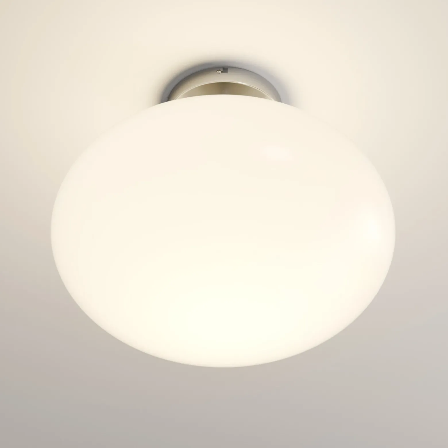 Lámpara de techo Lindby Sonika, Ø 40 cm, color níquel, cristal, E27