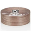 Lámpara de techo Liska de Paulmann en madera de color claro