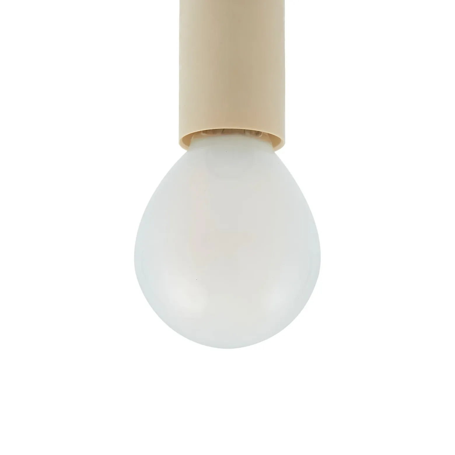 Lámpara de techo Lucande Bidolo, color latón, cristal, 15 cm, IP44