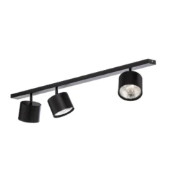 Lámpara de techo 1047, 3 luces, negro