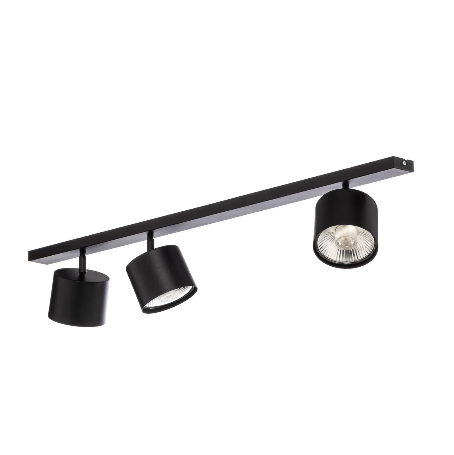Lámpara de techo 1047, 3 luces, negro