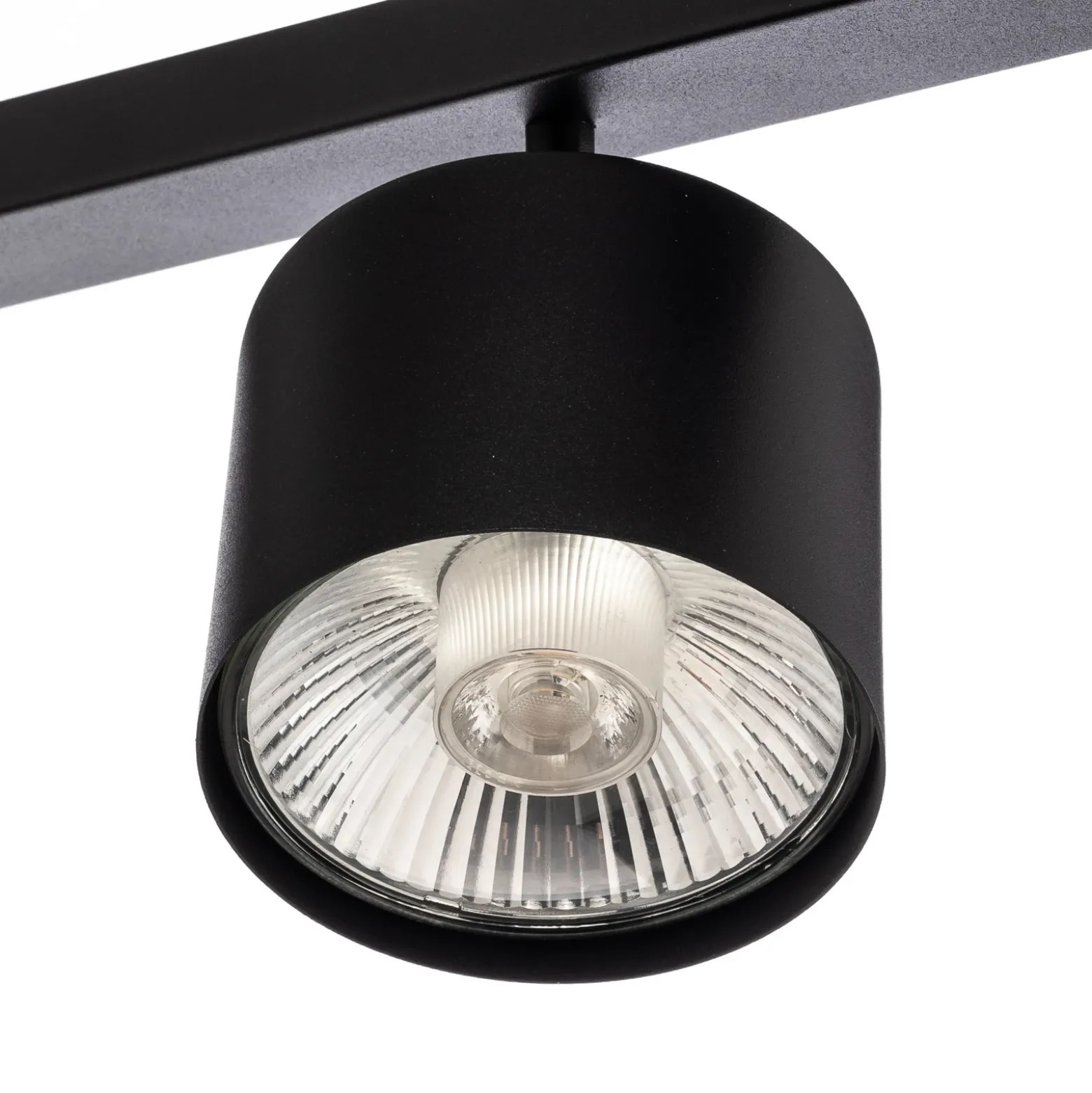 Lámpara de techo 1047, 3 luces, negro