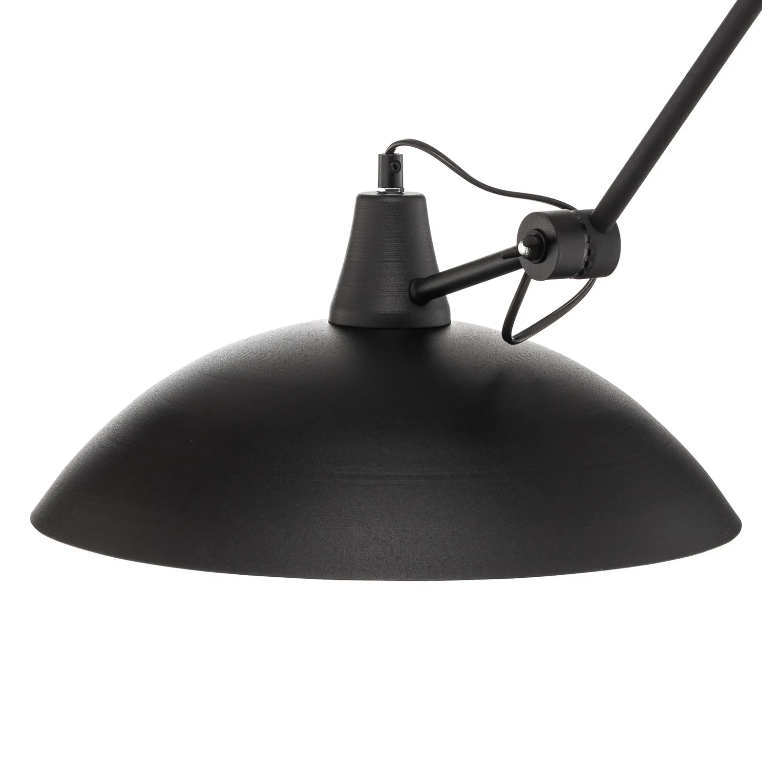 Lámpara de techo 808 orientable, 1 luz, negro/dorado