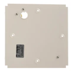 Lámpara de techo Oro de acero y cristal, blanca, 25cm