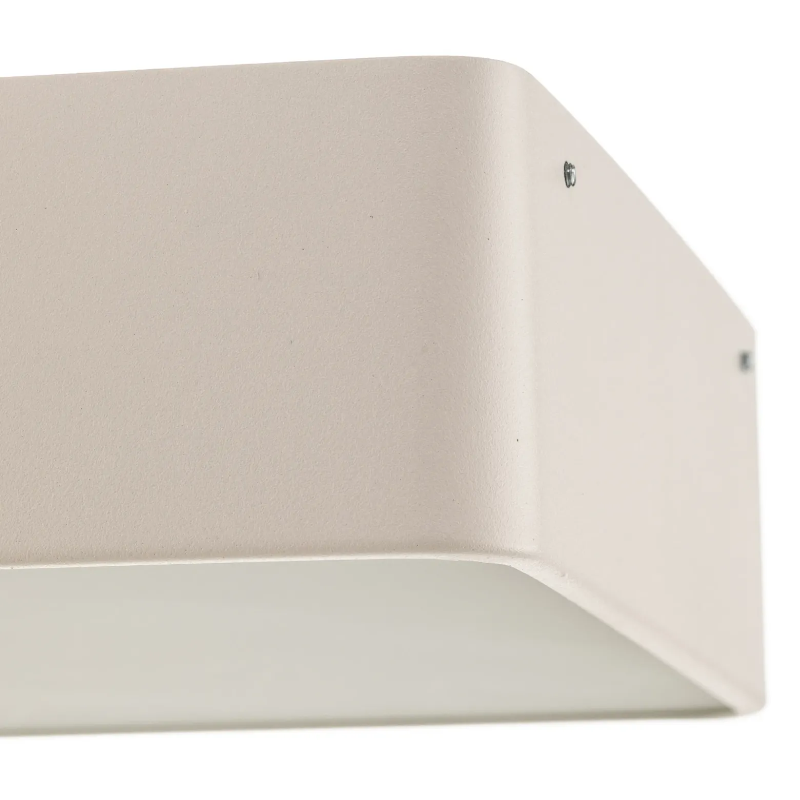 Lámpara de techo Oro de acero y cristal, blanca, 25cm