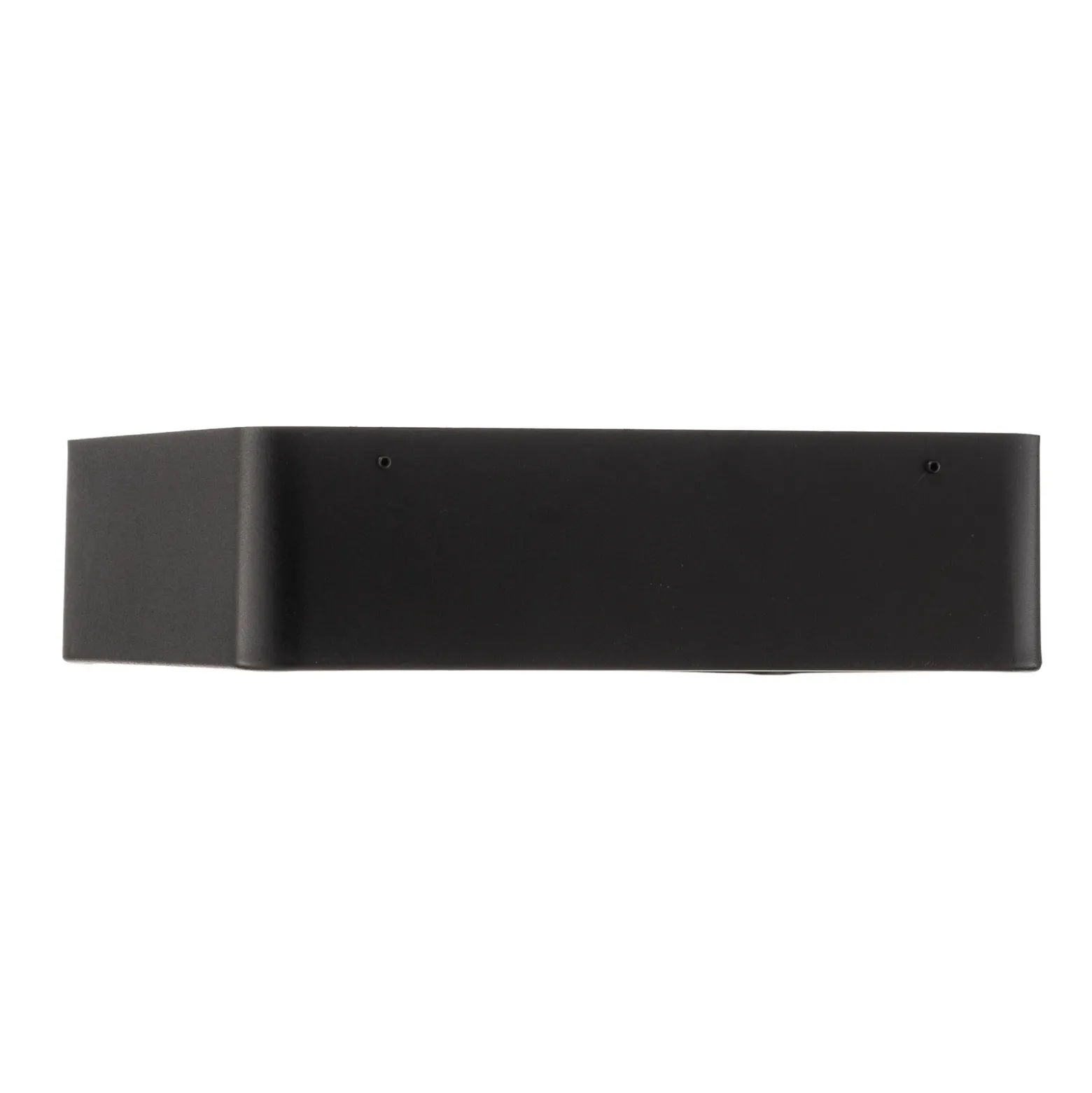 Lámpara de techo Oro de acero y cristal, negra, 25cm