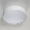 Lámpara de techo Pasteri, blanca, 57 cm