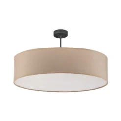 Lámpara de techo Rondo con distancia, crema Ø 60 cm