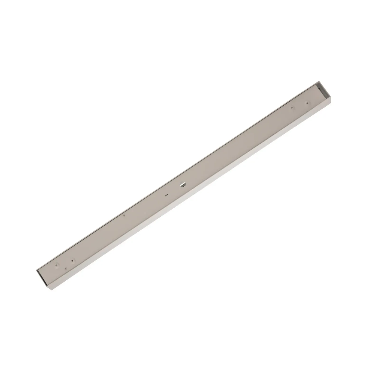 Lámpara de techo Straight, blanca, 92 cm, metal, plástico