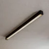 Lámpara de techo Straight negra de 122 cm