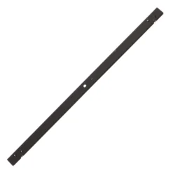 Lámpara de techo Straight negra de 122 cm