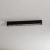Lámpara de techo Straight negra 62 cm