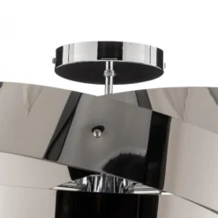 Lámpara de techo Tornado cromo-níquel 50cm