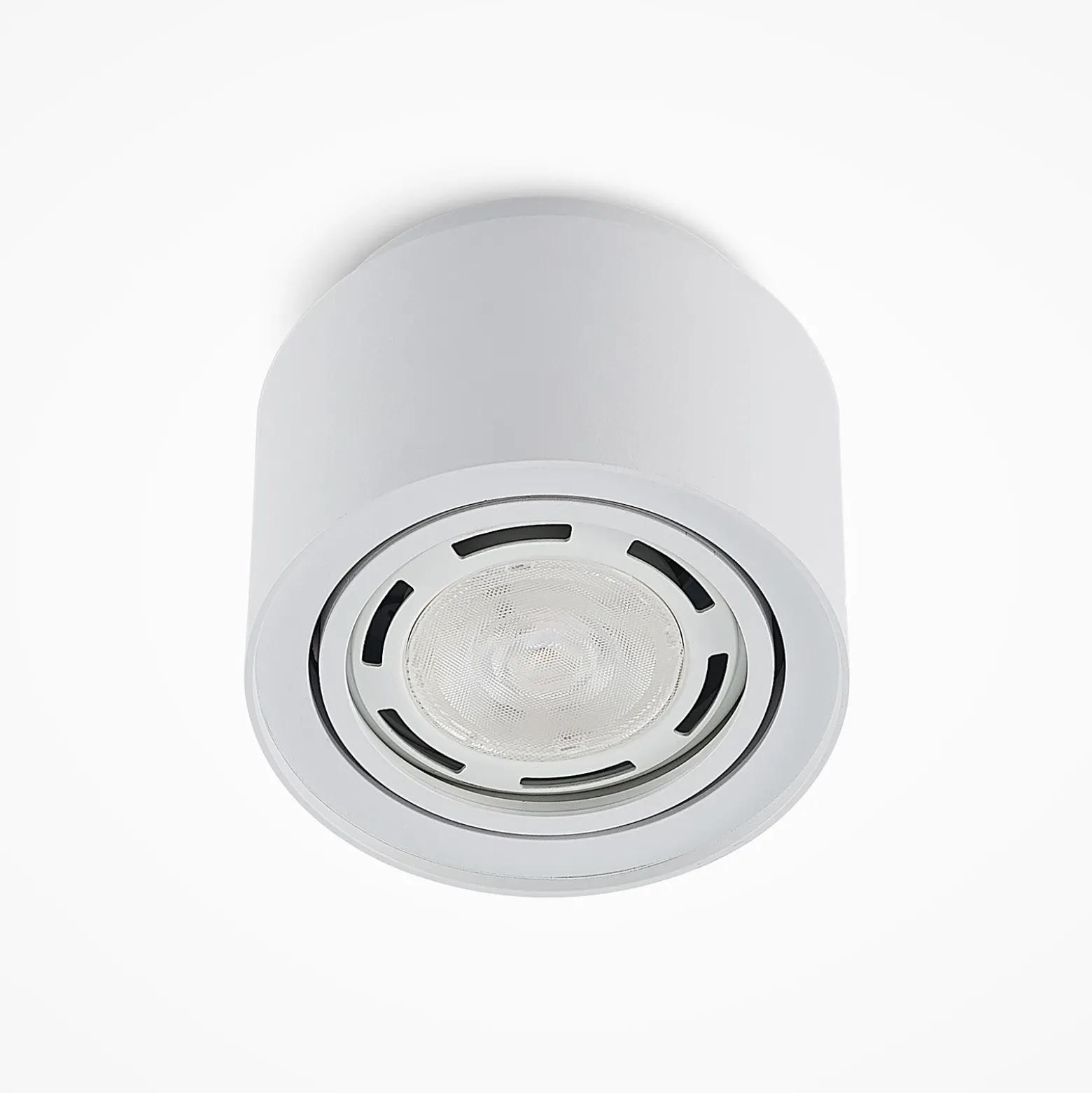 Lámpara de techo Walisa de Arcchio, Ø 15 cm, blanca, metal, GU10