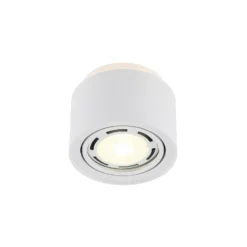 Lámpara de techo Walisa de Arcchio, Ø 15 cm, blanca, metal, GU10