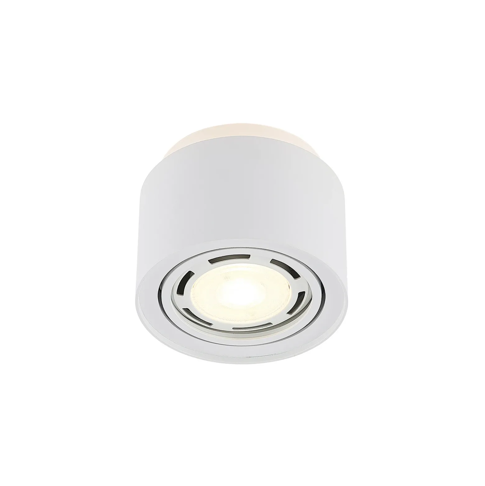 Lámpara de techo Walisa de Arcchio, Ø 15 cm, blanca, metal, GU10