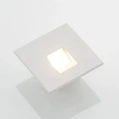 Lámpara empotrable LED Arcchio Vexi, 7,5 cm x 7,5 cm, blanca, CCT